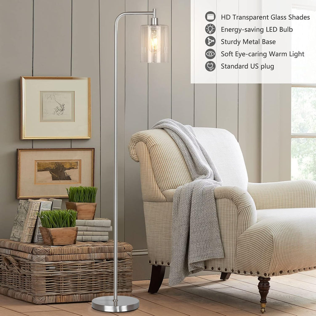 Modern Standing Qimh Industrial Floor Lamp for Living Room