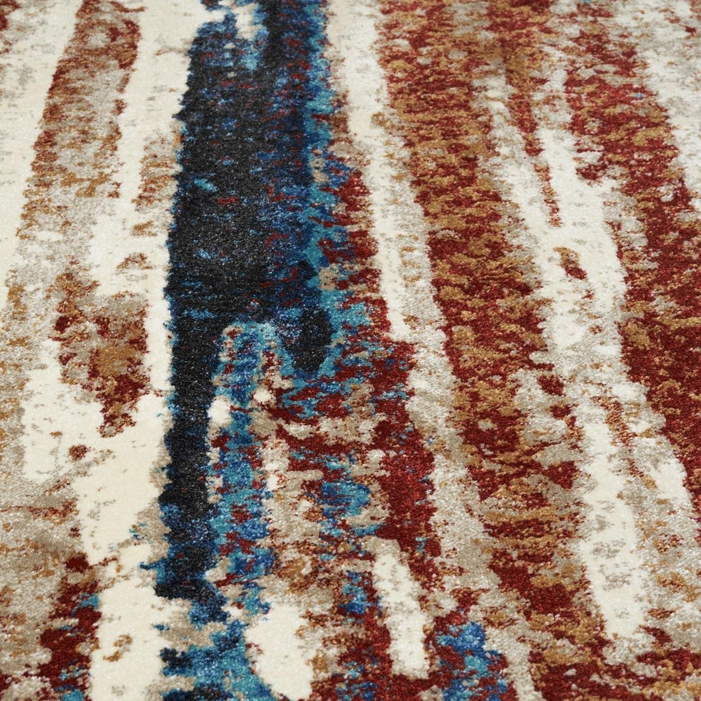 LUXE WEAVERS Lagos Collection Abstract Area Rug