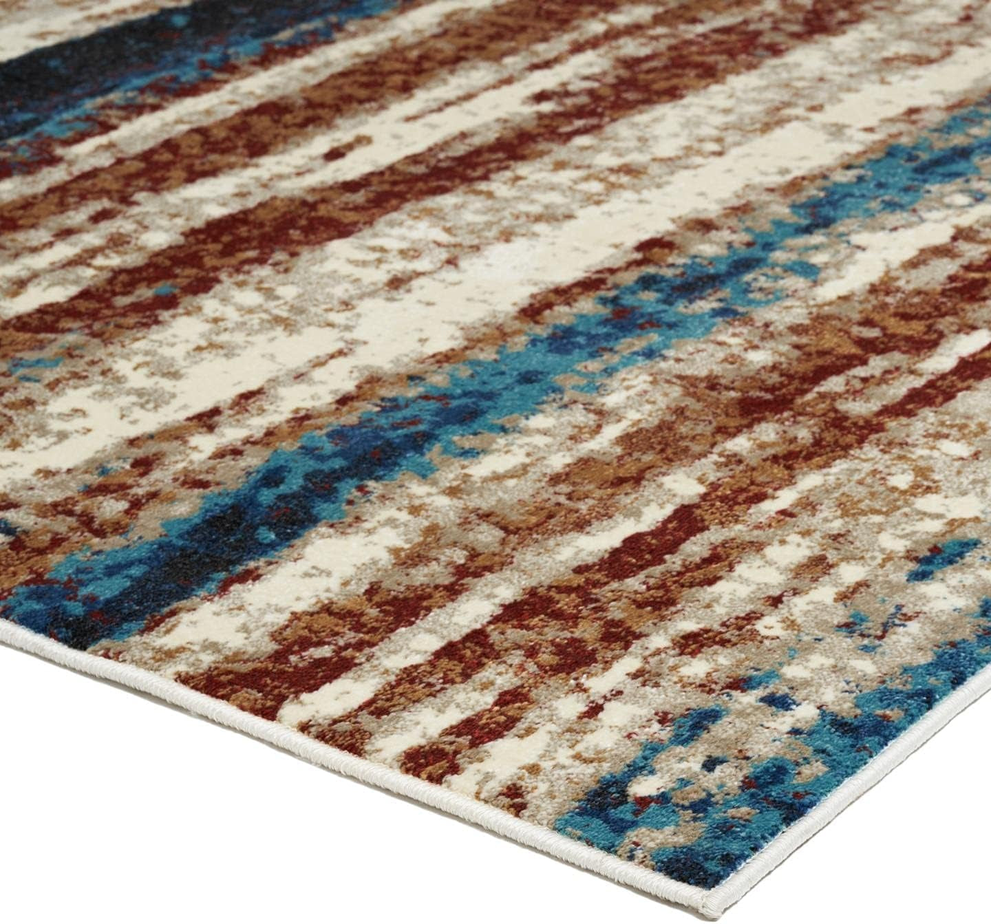 LUXE WEAVERS Lagos Collection Abstract Area Rug