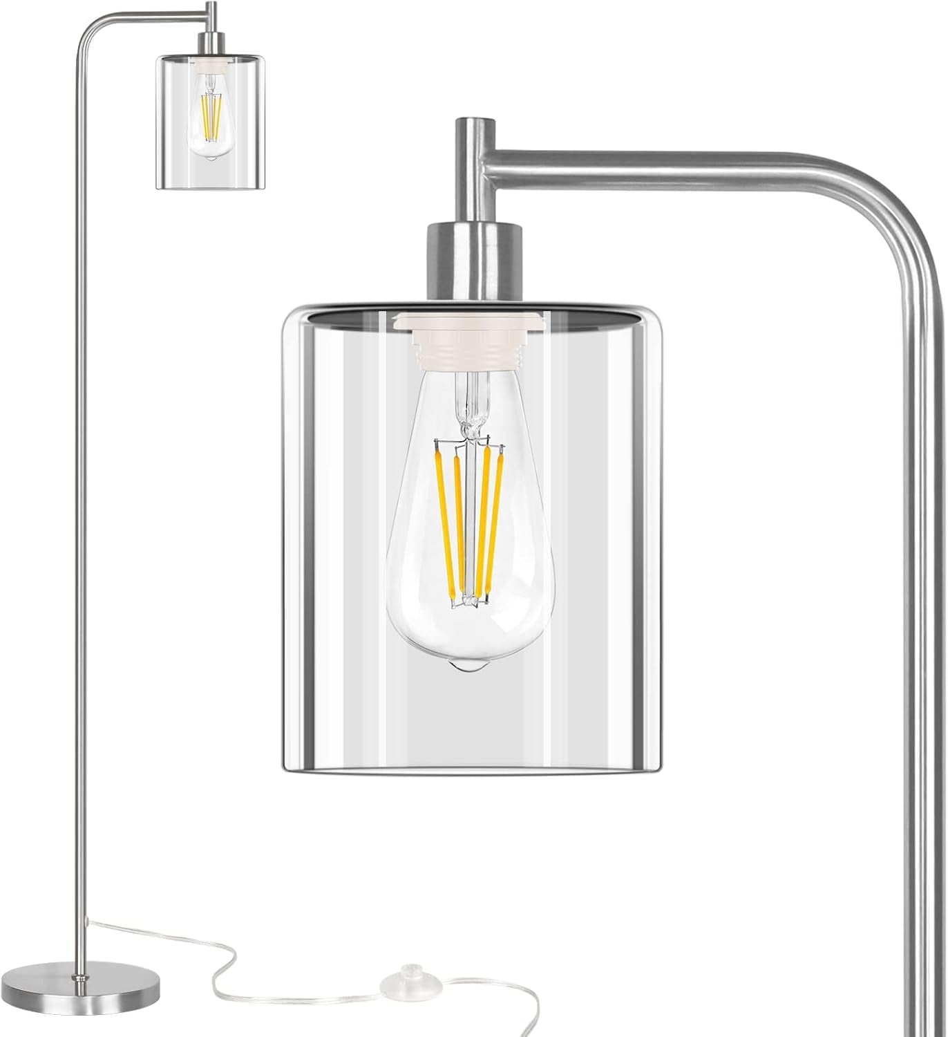 Modern Standing Qimh Industrial Floor Lamp for Living Room