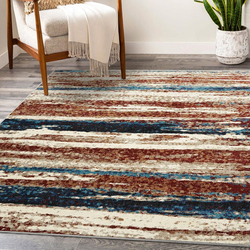 LUXE WEAVERS Lagos Collection Abstract Area Rug