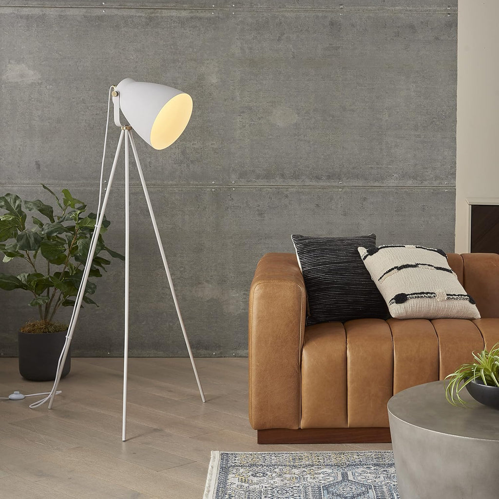 Modern Nourison Home 57" Tripod Floor Lamp