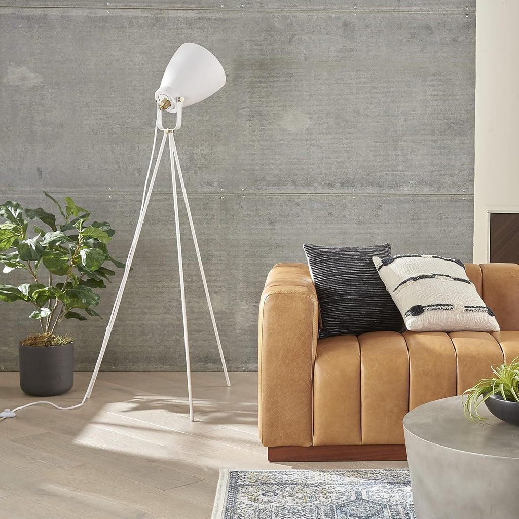 Modern Nourison Home 57" Tripod Floor Lamp