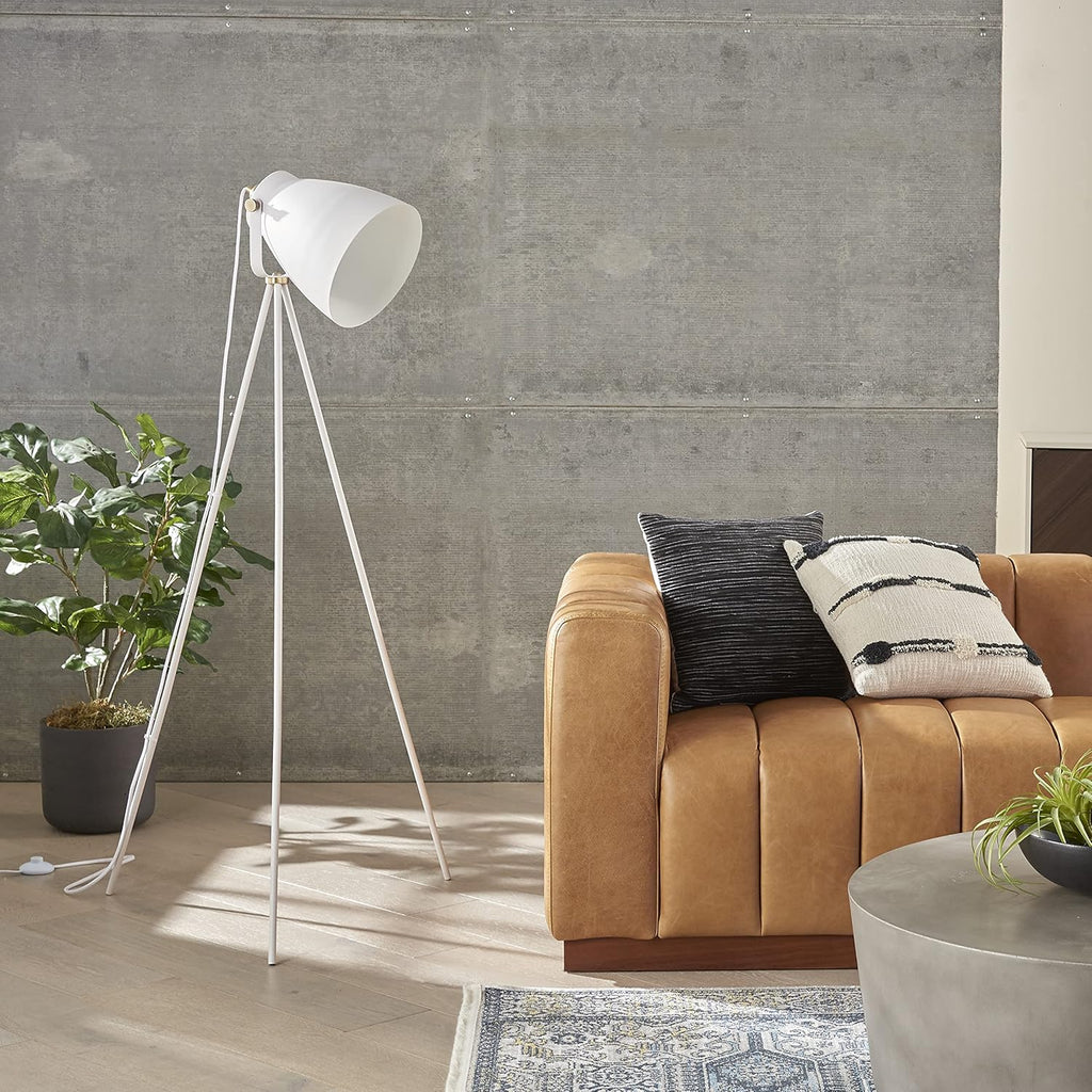 Modern Nourison Home 57" Tripod Floor Lamp