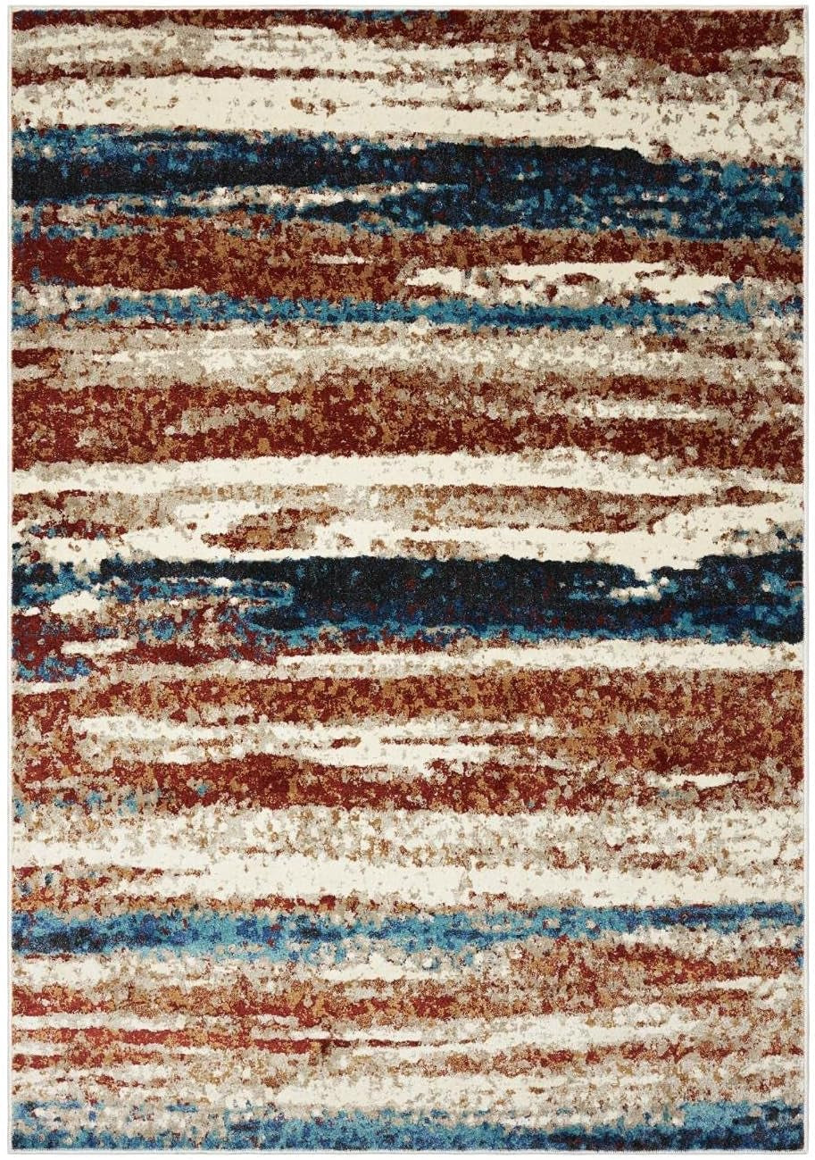 LUXE WEAVERS Lagos Collection Abstract Area Rug
